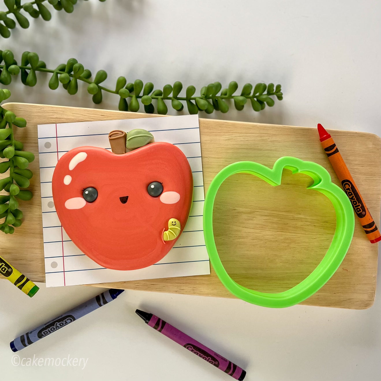 Apple Plush Cookie Cutter