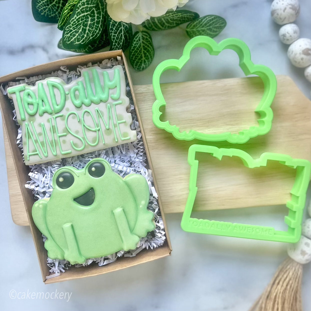 Toadally Awesome Cookie Cutter Set of 2