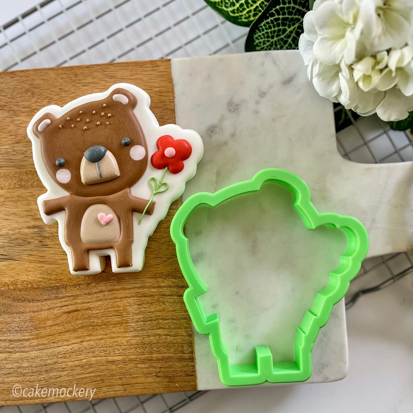 Modern Woodland Valentine Set of 6 Cookie Cutters