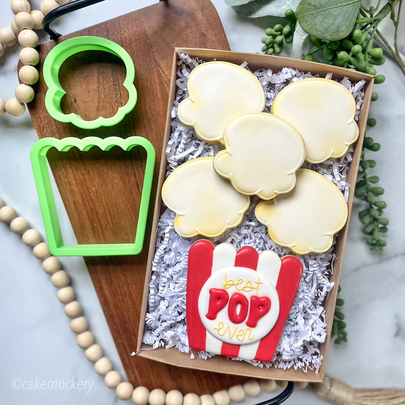 Popcorn Bucket  Cookie Cutter