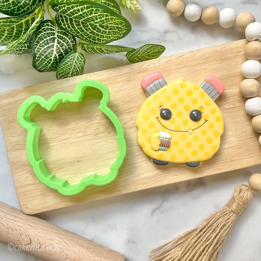 Pencil Monster Cookie Cutter