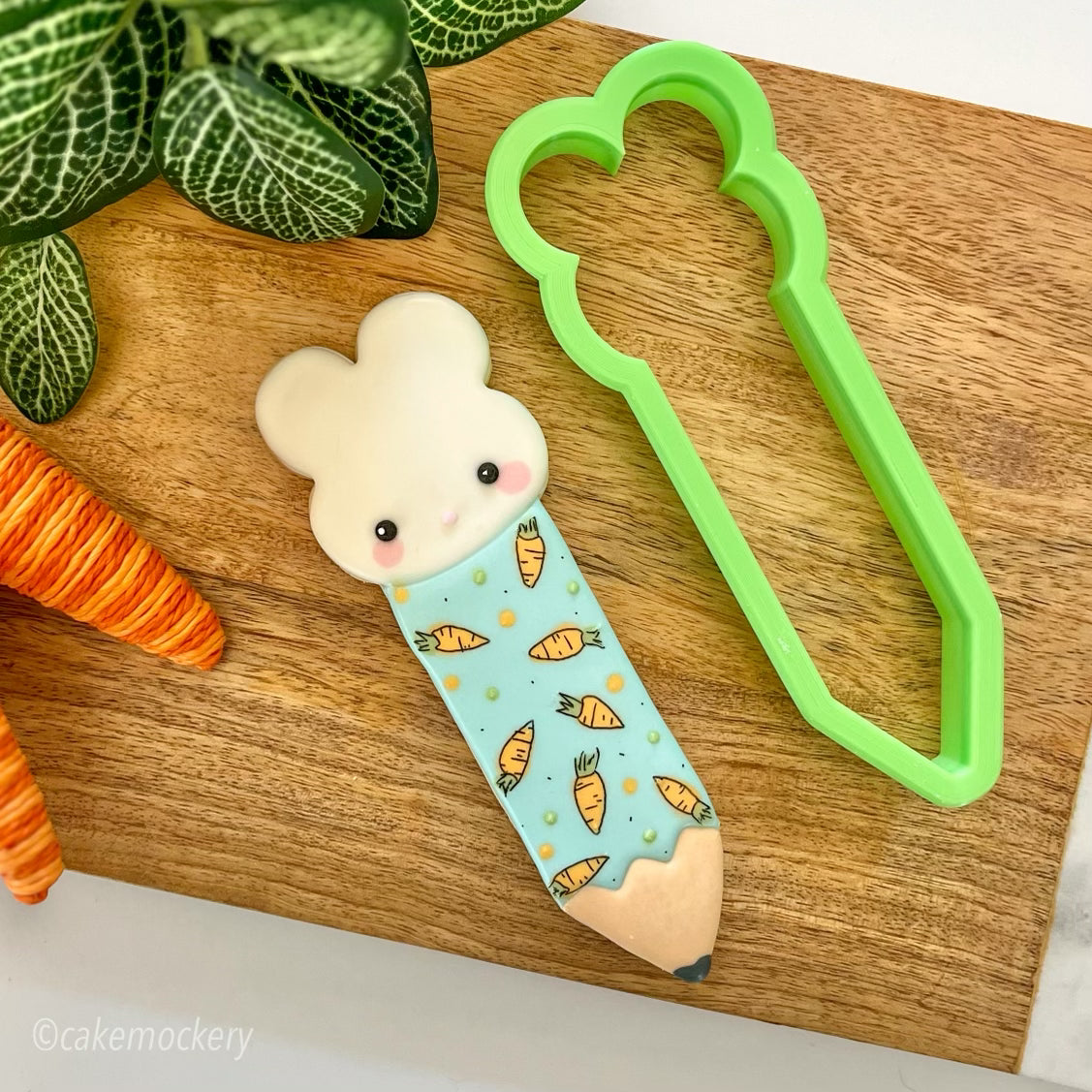 Skinny Bunny Pencil Cookie Cutter