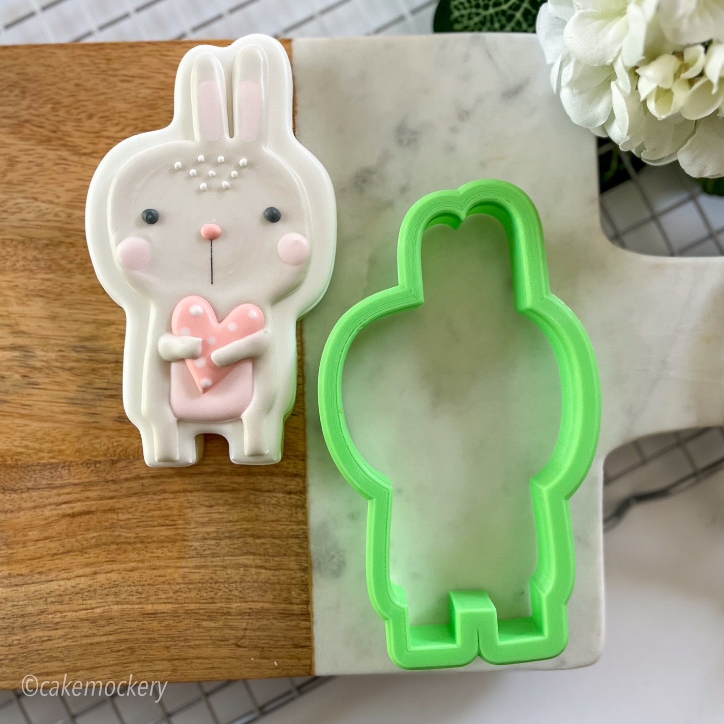 Modern Woodland Valentine Set of 6 Cookie Cutters