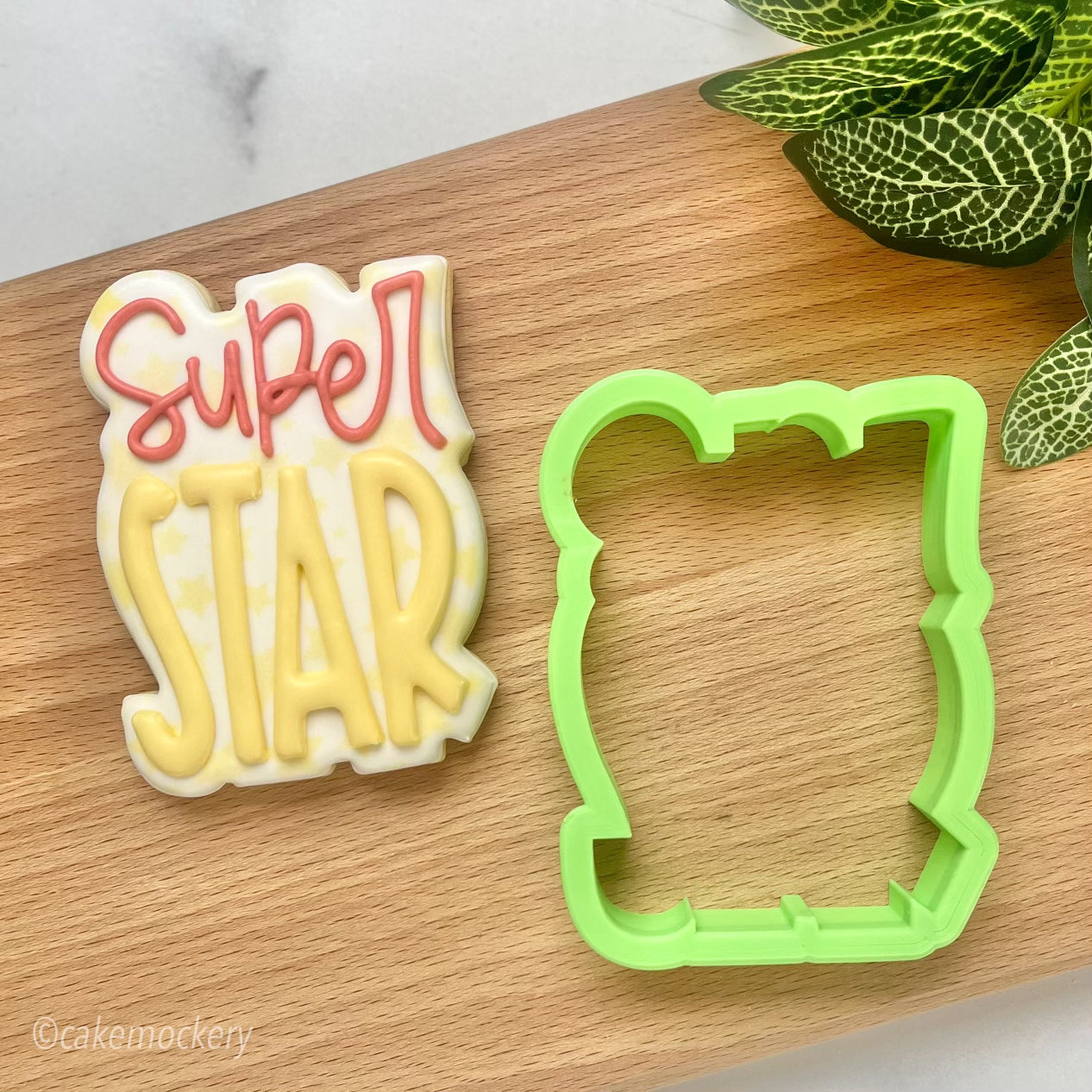 Super Star Lettering Cookie Cutter