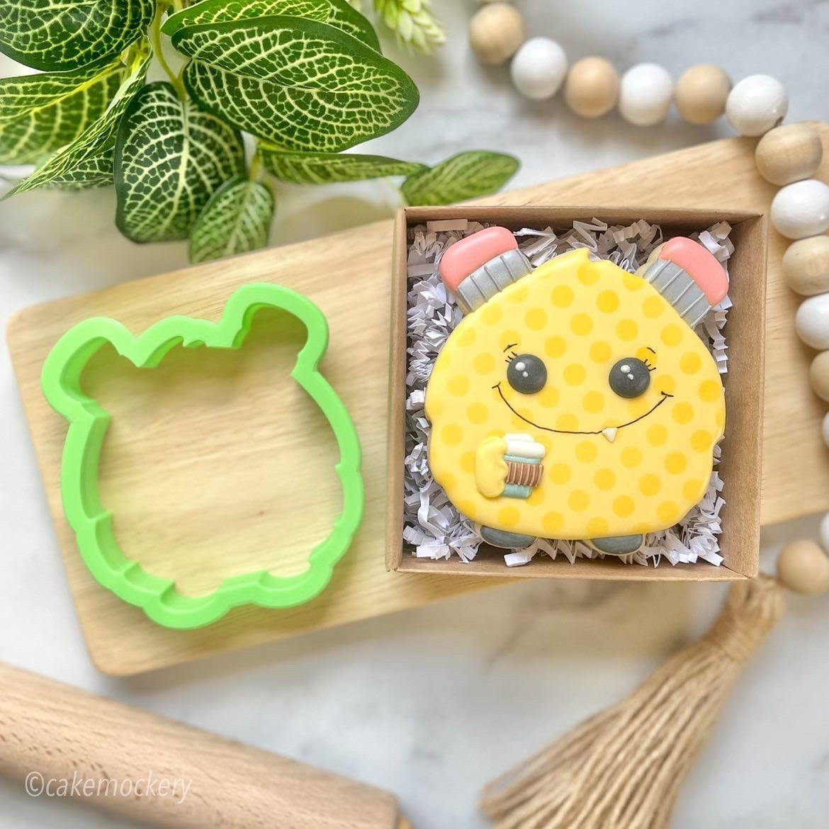 Pencil Monster Cookie Cutter