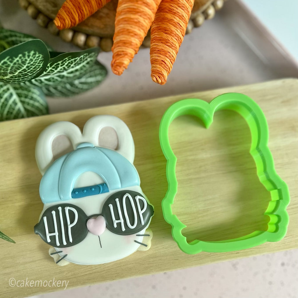 Floral Carrot Cookie Cutter - KaleidaCuts