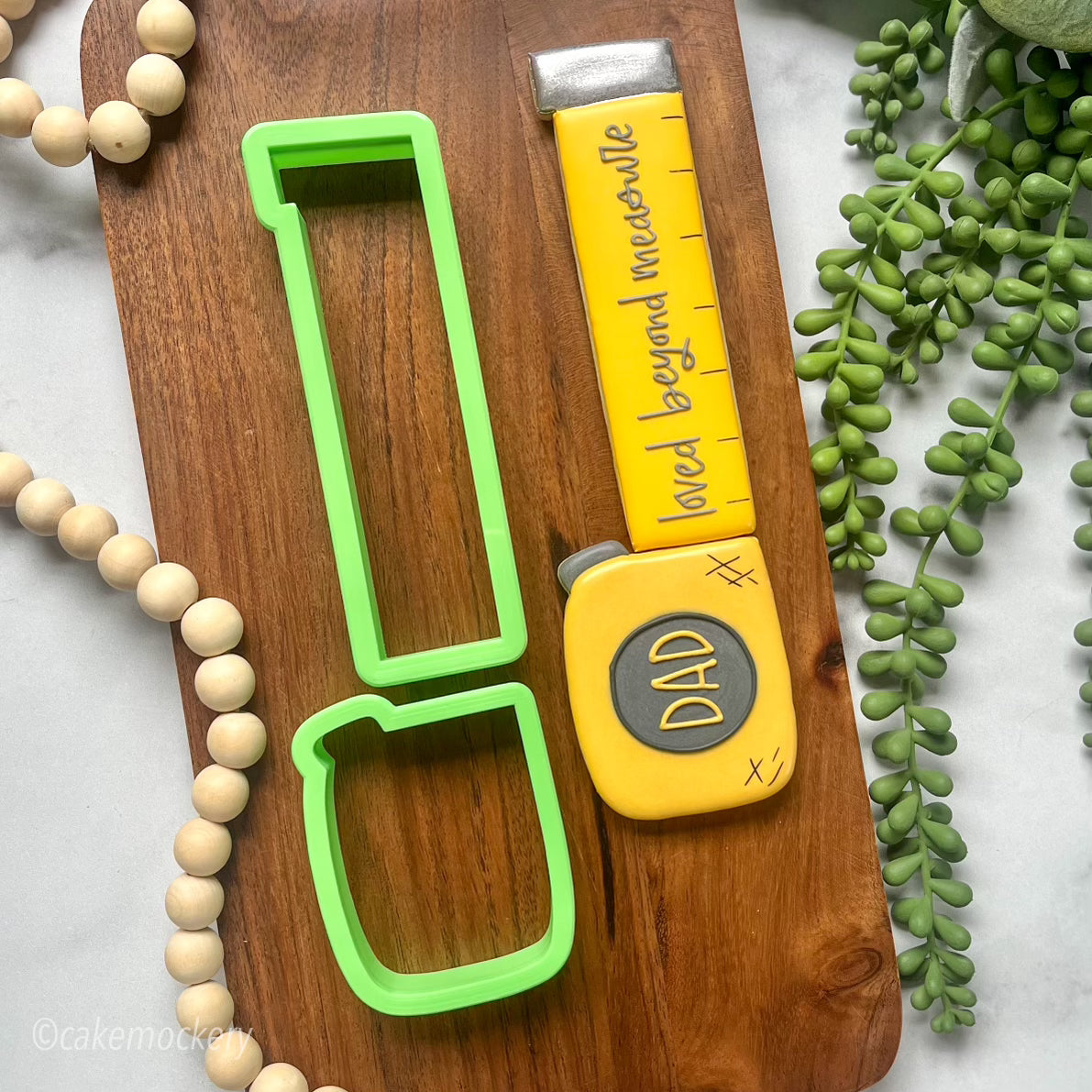 Tape Measure Measuring Tape Cookie / Fondant Cutter 