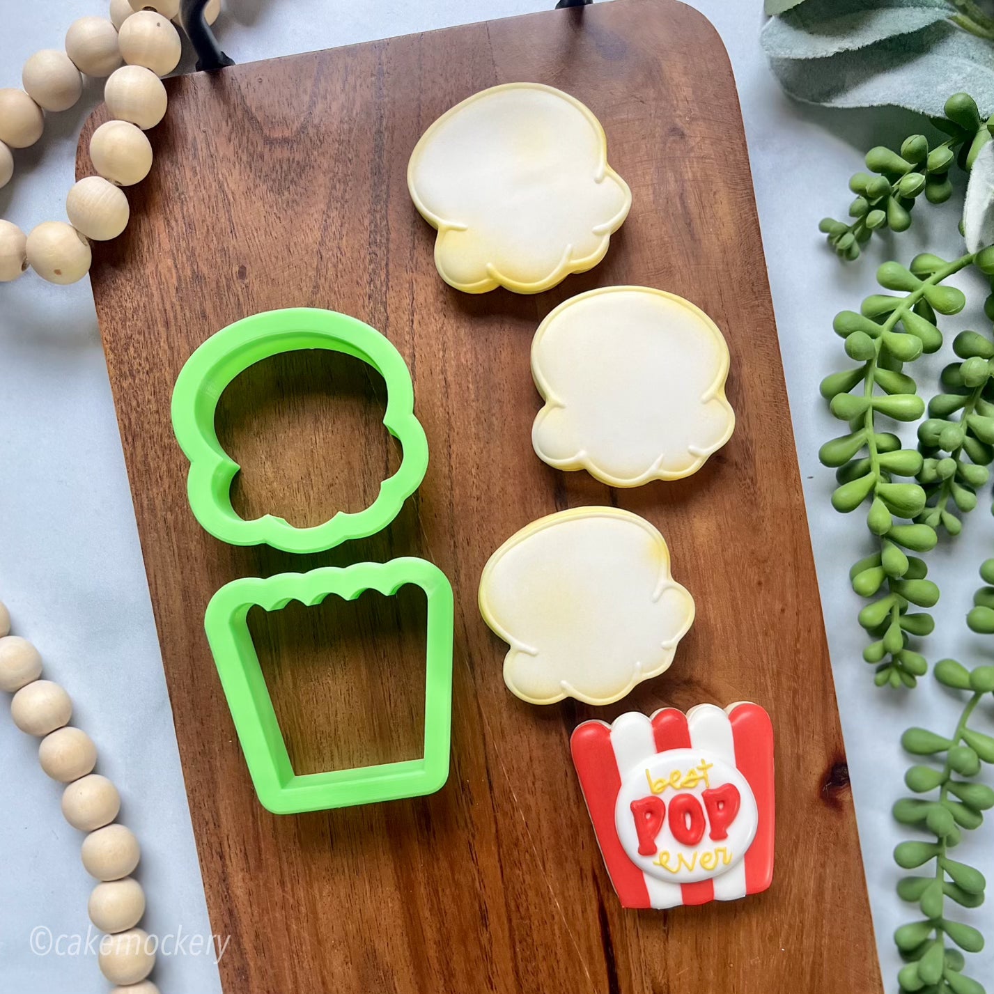 Popcorn Bucket  Cookie Cutter